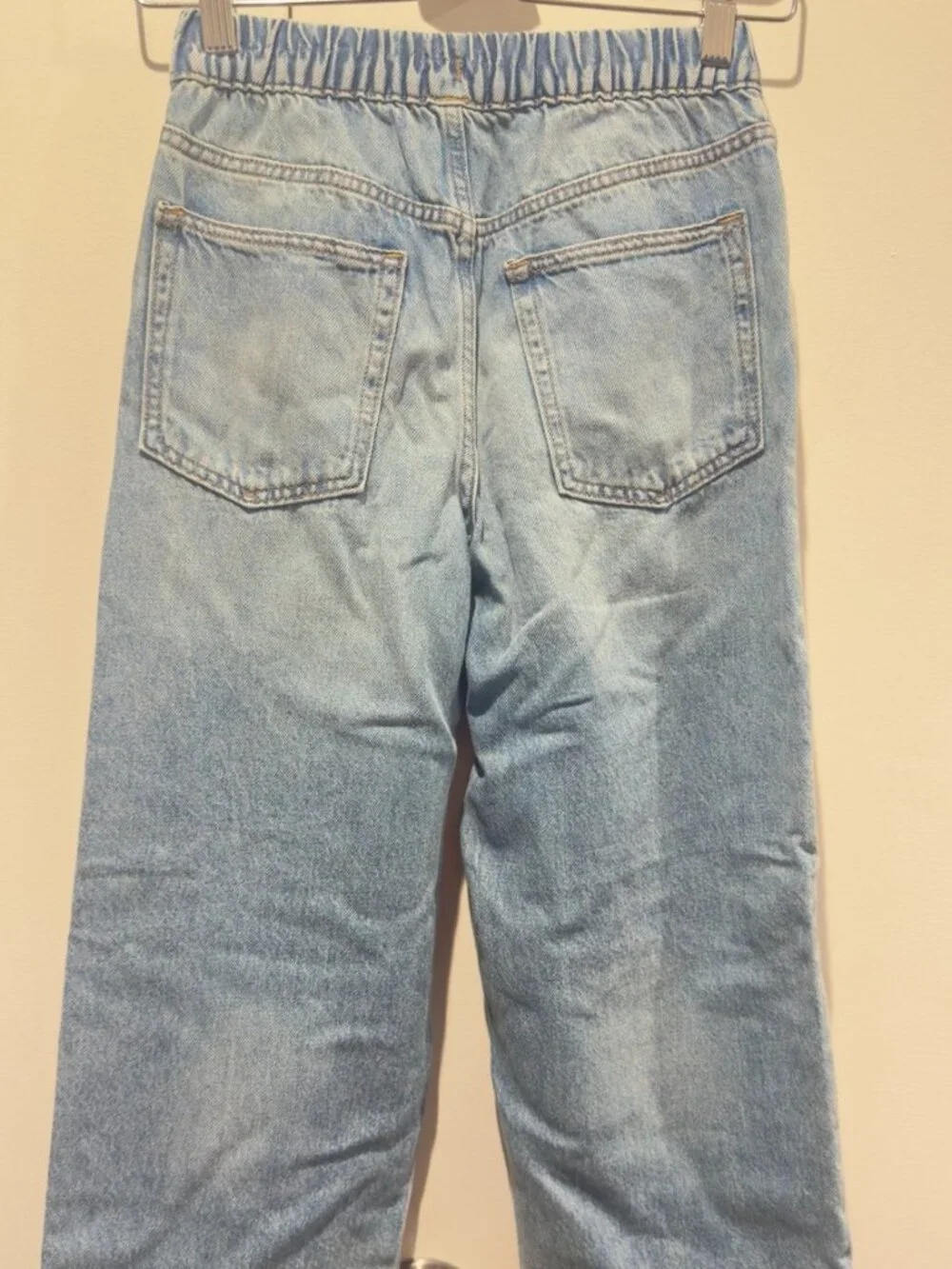 Gap Kids Easy Baggy Paint Splatter Jeans Size M 8